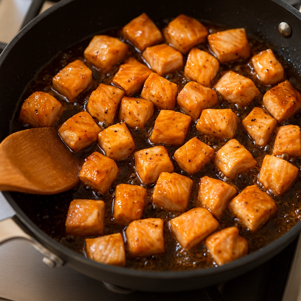 How to make a Salmon Rice Bowl TikTok style