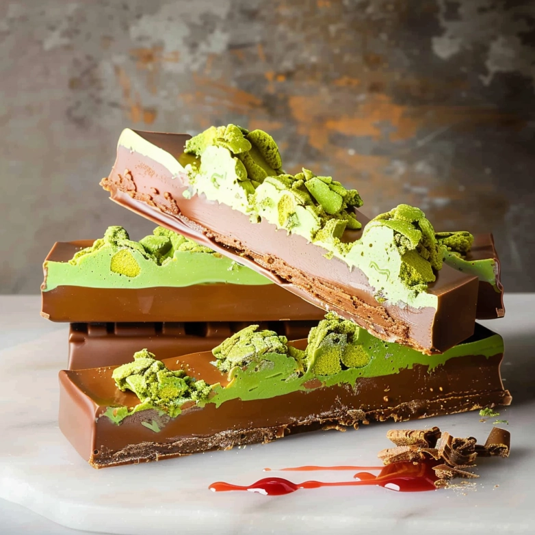 Dubai Chocolate Bar Recipe Dubai chocolate bar recipe with pistachio filling and chocolate coating