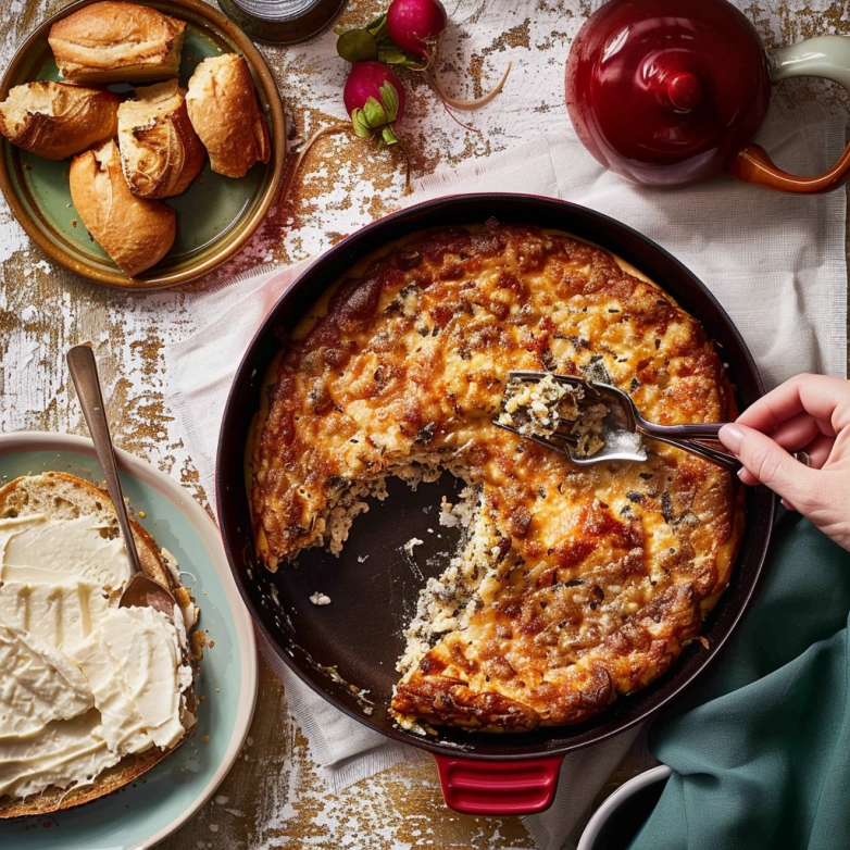 Creamy Marry Me Dip with sausage and sun-dried tomatoes