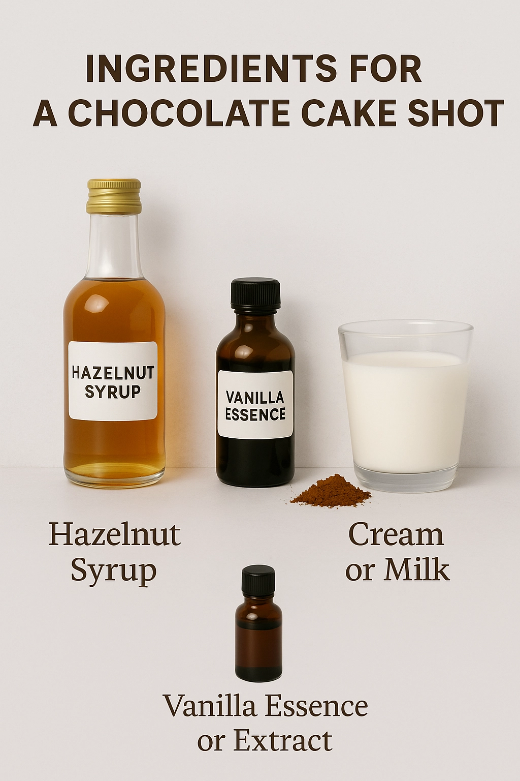 how to make chocolate cake shot in shaker and serve in glasses how to make chocolate cake shot in shaker and serve in glasses