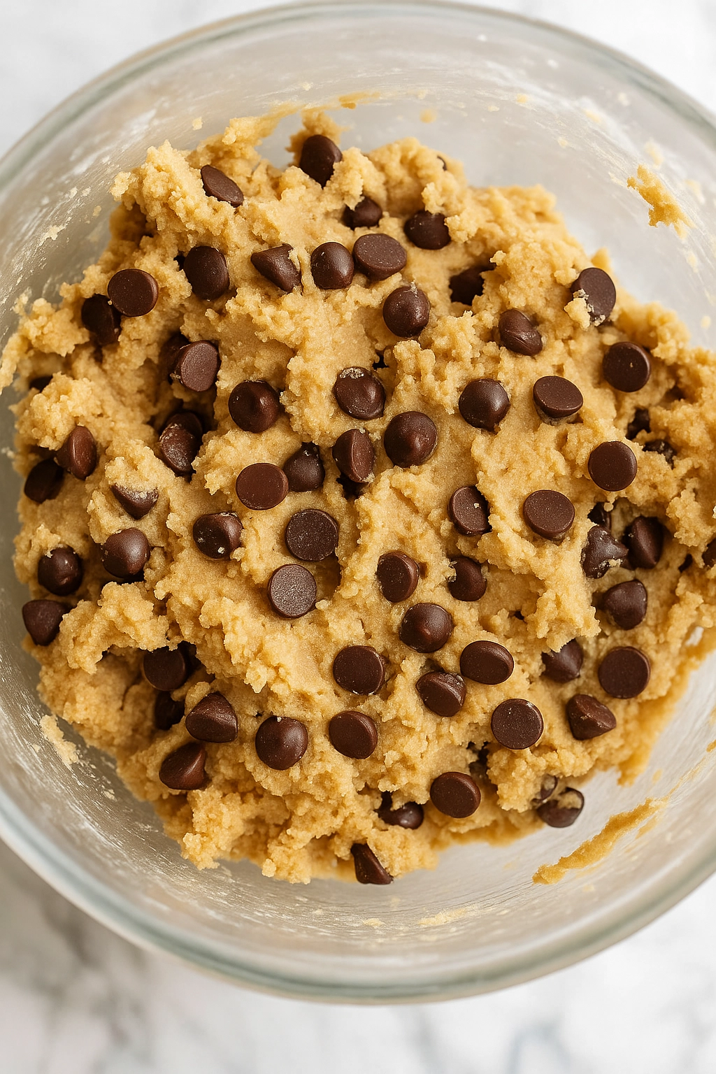 Step-by-step chocolate chip cookies with brown butter process