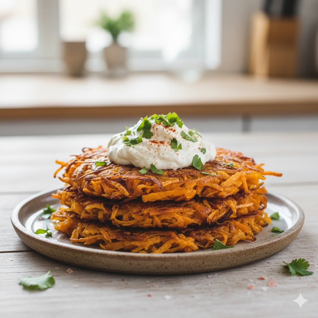 The Ultimate Crispy Mexican Sweet Potato Hash Browns