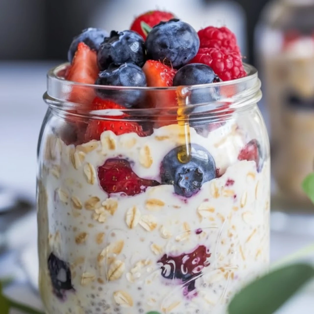 Creamy Blueberry Overnight Oats: A Nutritious Morning Game Changer