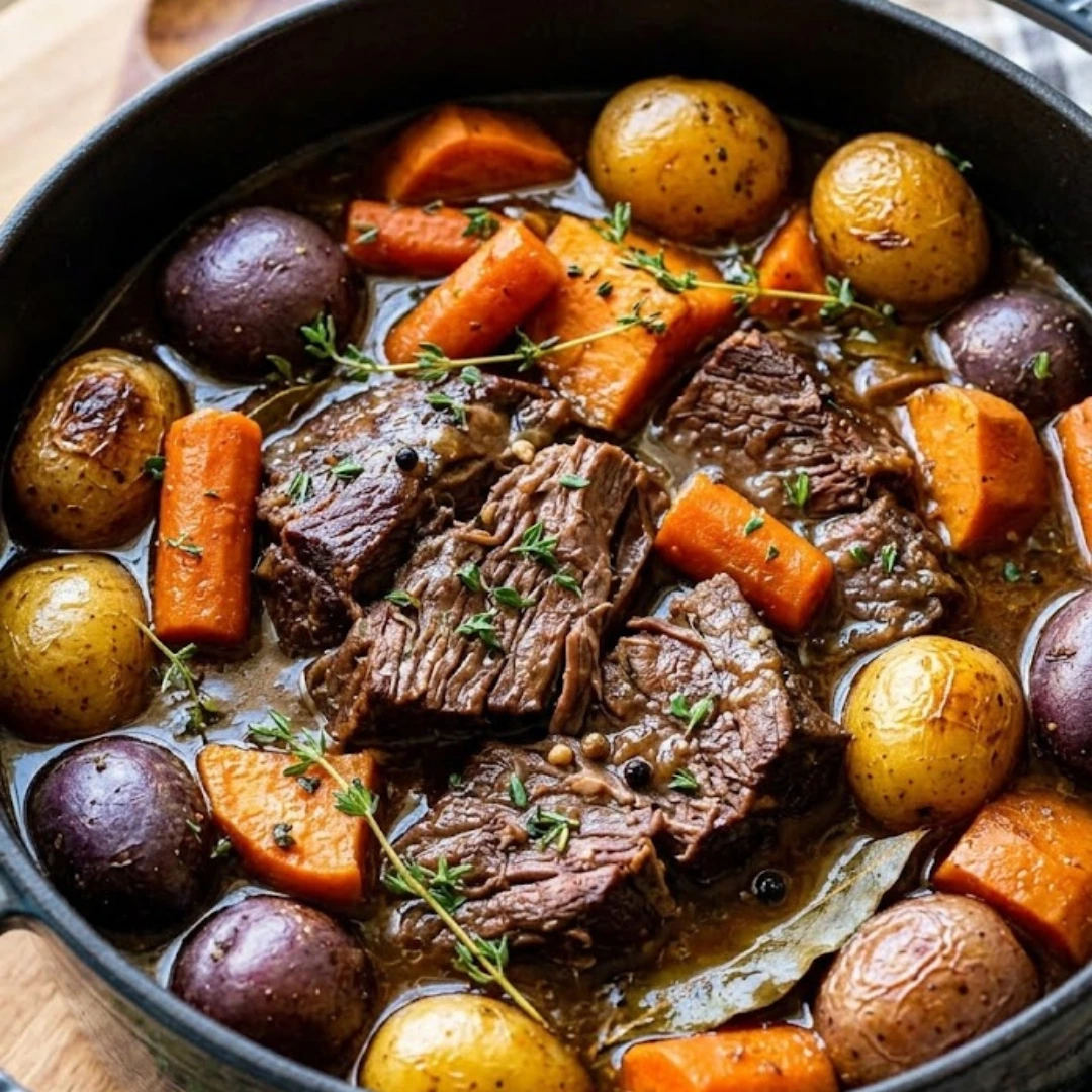 Instant Pot Pot Roast With Rich Pan Gravy