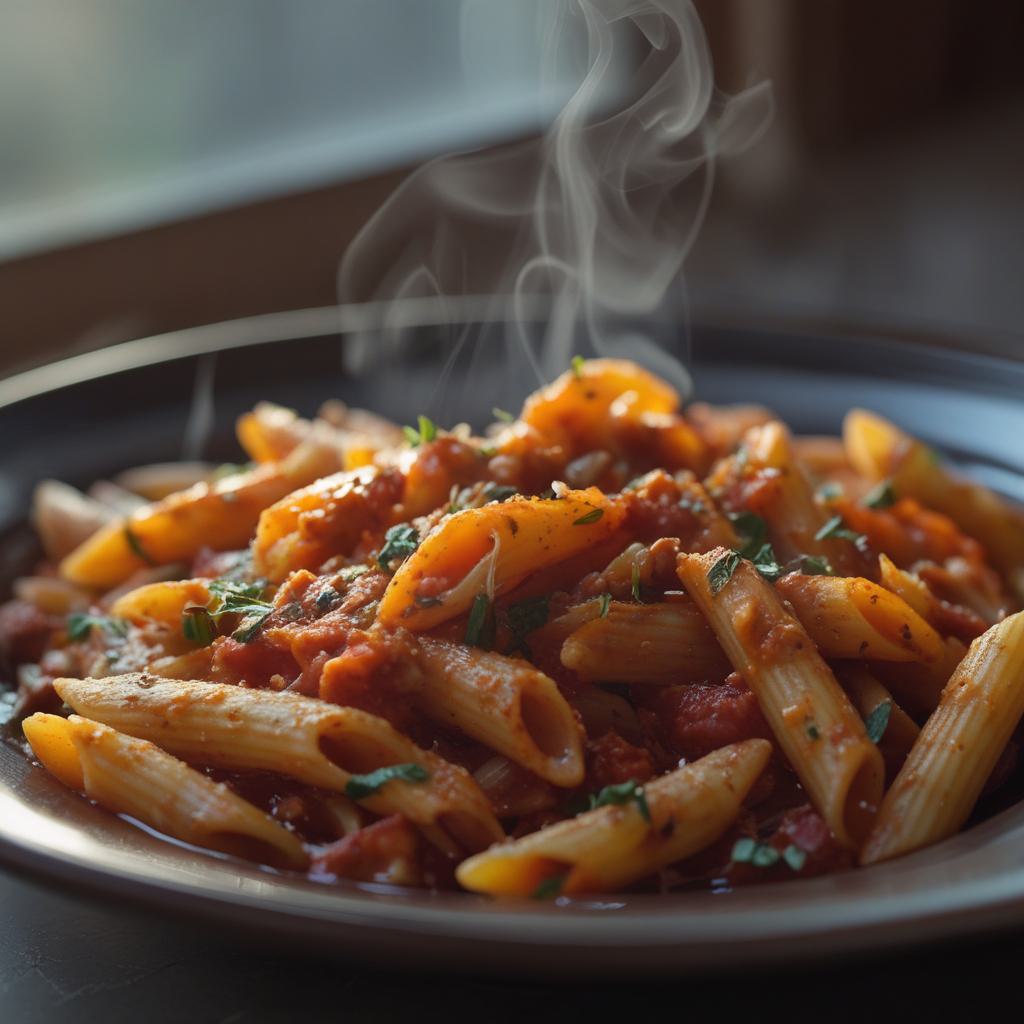 Authentic Italian Spicy Penne Arrabbiata Recipe