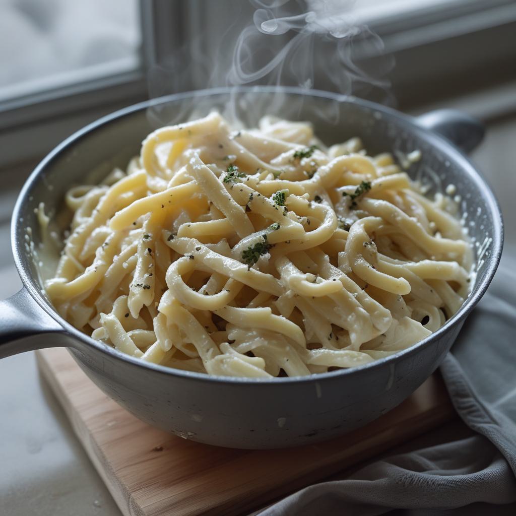 One Pot Garlic Parmesan Pasta