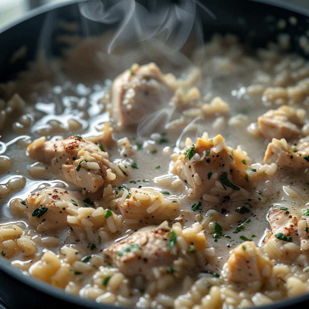Quick One-Pot Chicken and Rice Dinner