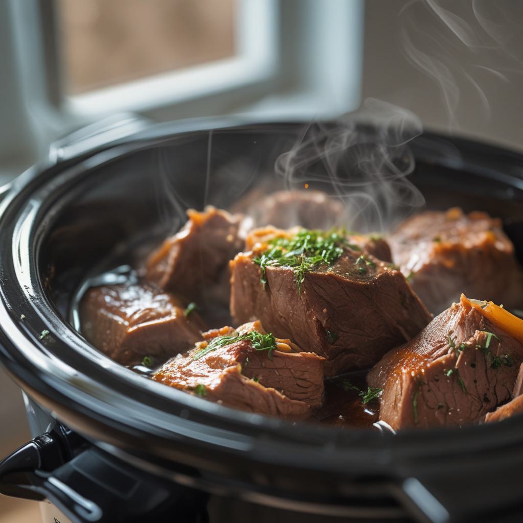 easy slow cooker pot roast recipe