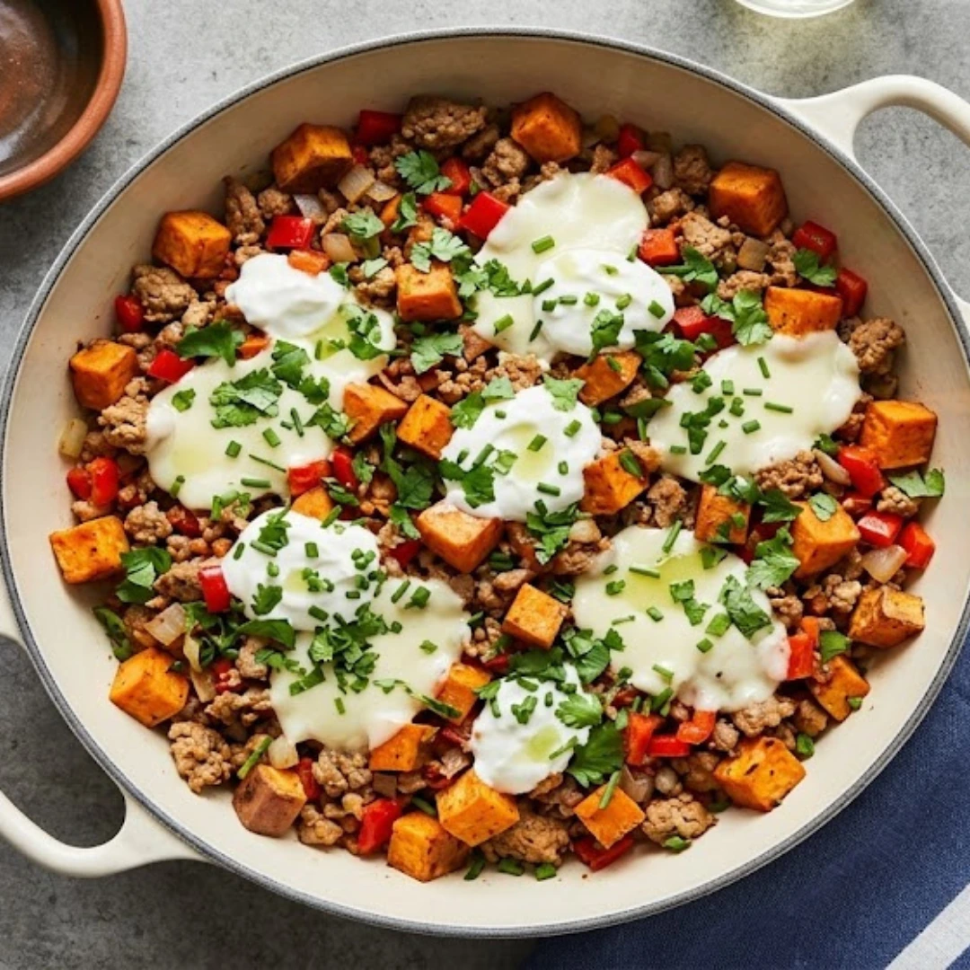 One-Pan Ground Turkey Recipe: A Savory Sweet Potato Skillet Guide