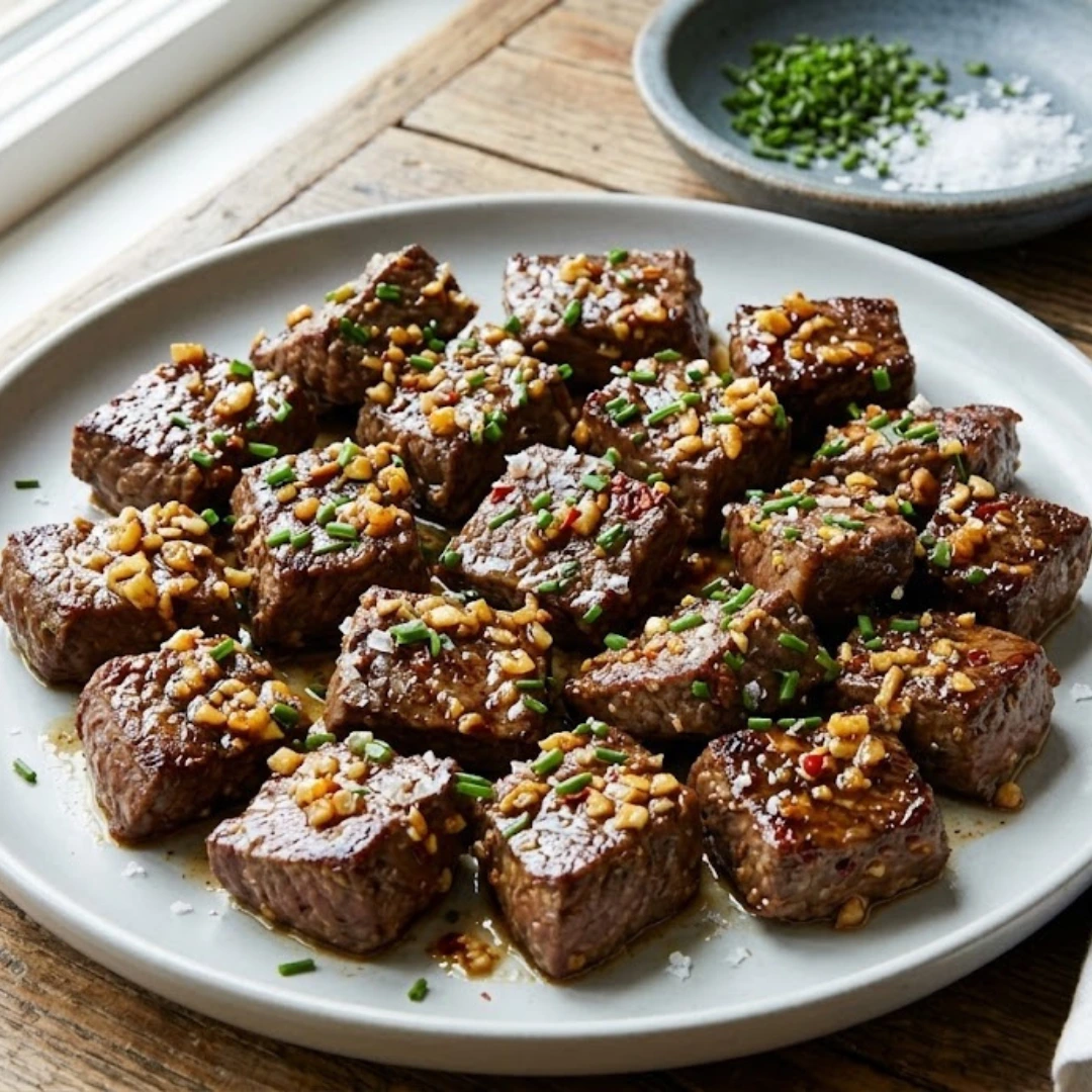 Garlic Butter Steak Bites