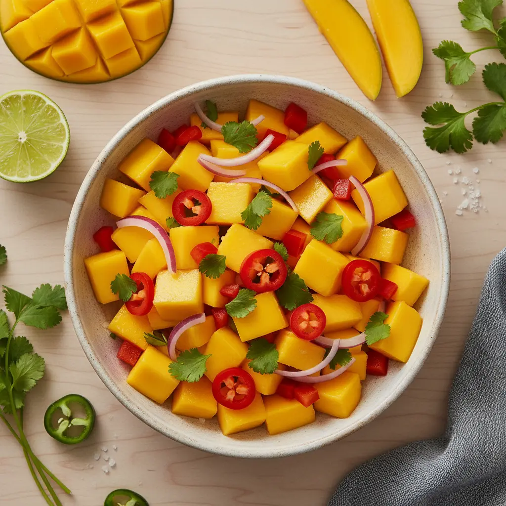 Delicious Mango Pico de Gallo: A Healthy Summer Twist